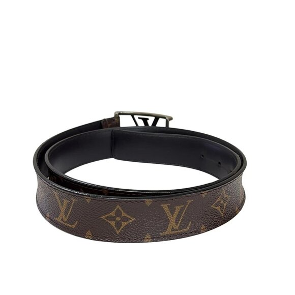 LOUIS VUITTON Santur LV Montana Monogram Noir Belt 434-062825 - Picture 2 of 4